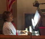 Nancy Raabe at the Organ, Atonement Beloit