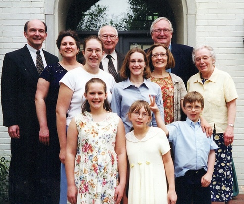raabe family easter 1999